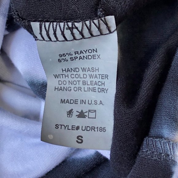 Urban X Black & White Tie-Dye Shift Dress - Picture 12 of 12